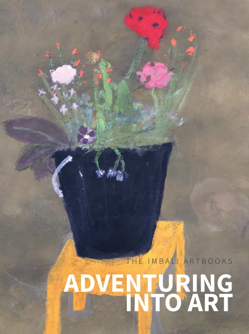 Cover of the Introduction volume of the Imbali Artbooks, Adventuring into Art